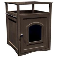 Merry Products - cat litter box cabinet